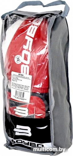 Перчатки для единоборств BoyBo Elite 10 OZ (красный)