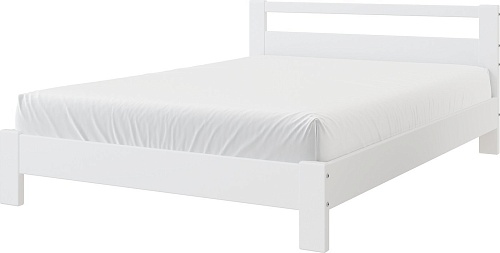 Кровать Bravo Мебель Лана 140х200 (белый античный)