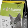 Корм для кошек Probalance Sensitive с чувствительным пищеварением Курица и рис 0.4 кг