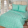 Постельное белье Миланика Бирюза 2.0сп (поплин/жаккард)