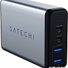 Сетевое зарядное Satechi 75W Dual Type-C Travel Charger (американская вилка)