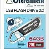 USB Flash OltraMax 290 64GB (черный)