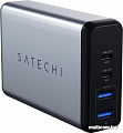 Сетевое зарядное Satechi 75W Dual Type-C Travel Charger (американская вилка)