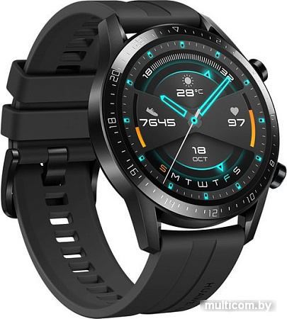 Умные часы Huawei Watch GT2 Sport Edition 46 мм (матовый черный)