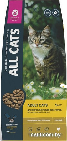 Сухой корм для кошек All Cats с курицей 13 кг