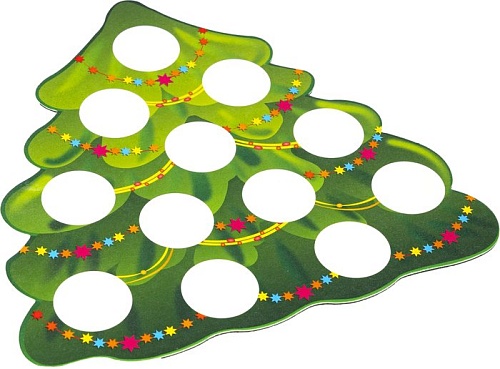 Магнитная доска Bondibon Ёлочка для умников ВВ5188