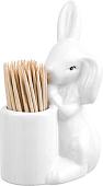 Подставка для зубочисток Elan Gallery Зайка с зубочистками 350127