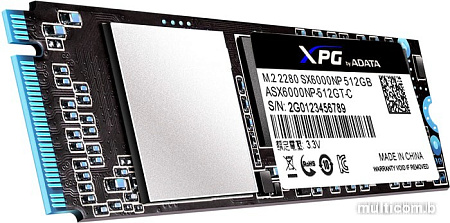 SSD A-Data XPG SX6000 512GB ASX6000NP-512GT-C
