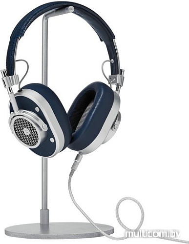 Наушники Master & Dynamic MH40 (серебристый/синий)