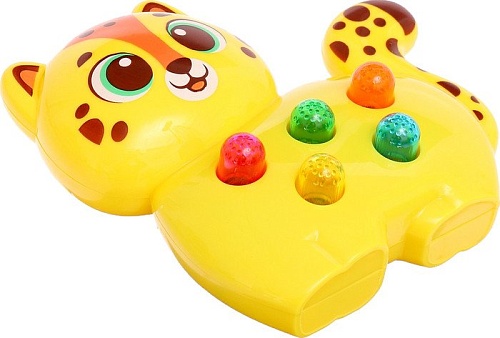 Развивающая игрушка Zabiaka Милый дружок 9340101 (желтый)