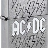 Зажигалка Zippo Street Chrome AC/DC 48641