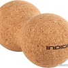 Мяч Indigo IN288 13.5x6.5 см (коричневый)