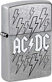 Зажигалка Zippo Street Chrome AC/DC 48641