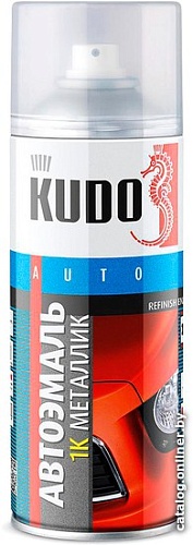 Автомобильная краска Kudo 1K эмаль автомобильная ремонтная металлик KU-41482 (520 мл, Черника 482)