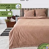 Постельное белье Mio Tesoro 2сп Евро-стандарт Лен 220-11 (бежевый)