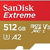 Карта памяти SanDisk Extreme SDSQXA1-512G-GN6MA 512GB (с адаптером)