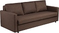 Диван Mio Tesoro Тойво 3-х местный (коричневый)