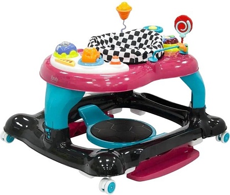 Ходунки Nuovita Saltare (черный/розовый)