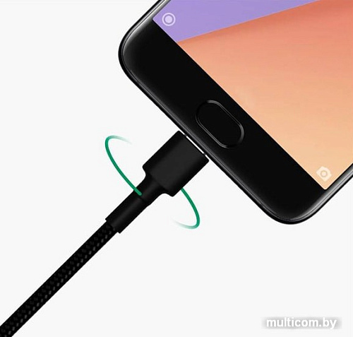 Кабель Xiaomi USB Type-C Braided SJV4109GL (черный)