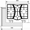 Варочная панель LEX GVS 643 IX