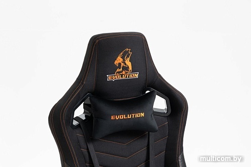 Кресло Evolution Nomad (черный/оранжевый)