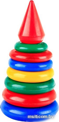 Пирамидка Строим вместе счастливое детство Рубин 5160