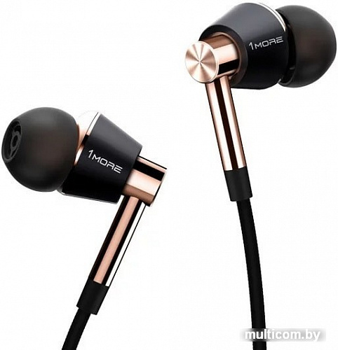 Наушники 1More Triple Driver In-Ear E1001 (золотистый)