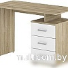 Стол Славянская столица Д-СП1 (дуб сонома/белый)