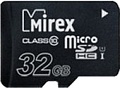 Карта памяти Mirex microSDHC UHS-I (Class 10) 32GB [13612-MCSUHS32]