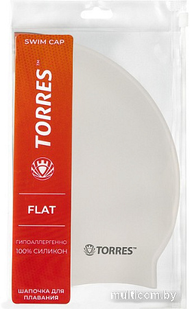 Шапочка для плавания Torres Flat SW-12201WT