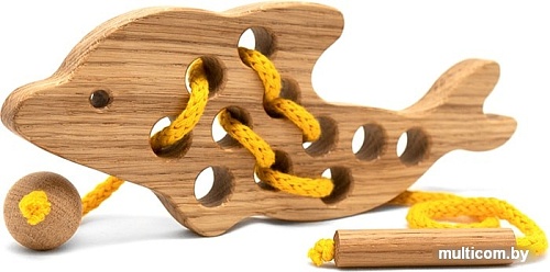 Шнуровка Polle Toys Дельфин TO0311OA00 (дуб)