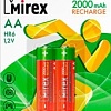 Аккумуляторы Mirex AA 2000mAh 2 шт HR6-20-E2