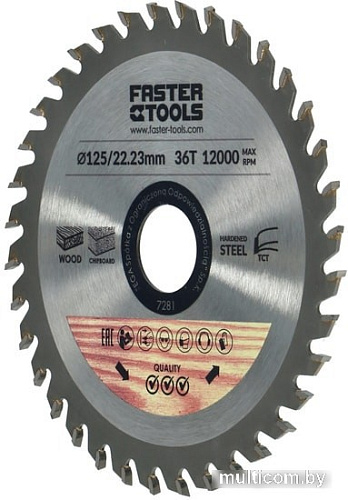 Пильный диск Faster Tools 7281