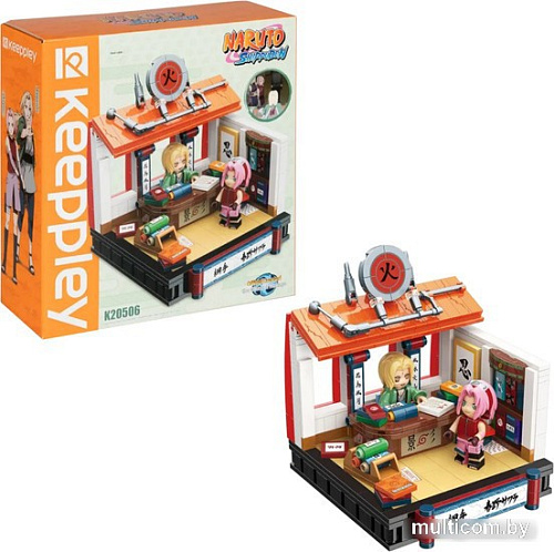 Конструктор 1toy Naruto Кабинет Хокаге К20506