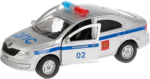 Легковой автомобиль Технопарк Skoda Rapid. Полиция SB-18-22-SR-P-WB