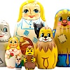 Развивающая игра Брестская Матрешка Волшебник страны Оз (набор 7 шт)
