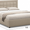 Кровать Moon Trade Noemi 1222/К001997 140x200