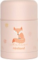 Термос для еды Miniland Thermy Dolce 600мл (розовый/лисенок)