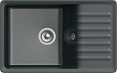 Кухонная мойка GranFest QUARZ GF-ZW72 (черный)