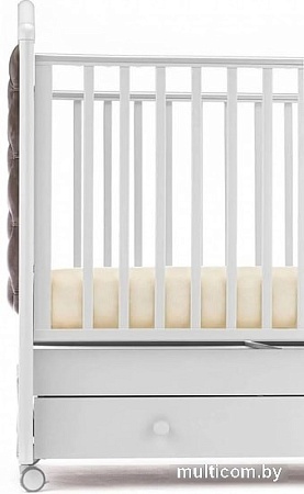 Классическая детская кроватка Nuovita Grazia Swing (белый)