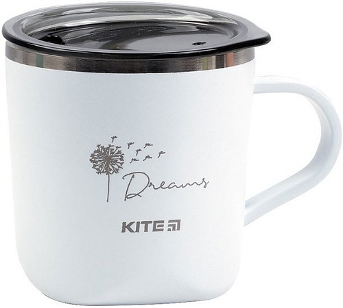 Термокружка Kite K21-324-01 260 мл (белый)
