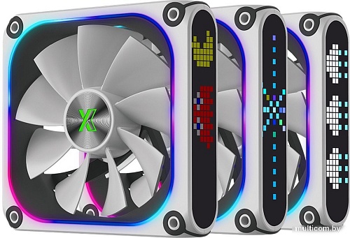 Комплект вентиляторов для корпуса XASTRA FZ120W ARGB 3шт