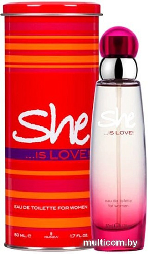 Парфюмерия Hunca She Is Love EdT 50 мл