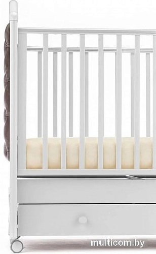 Классическая детская кроватка Nuovita Grazia Swing (белый)