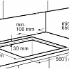 Варочная панель HOMSair HGE643GBK