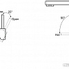 Смеситель Bravat Arc F16061K-A2-ENG (черный)
