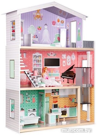 Кукольный домик Eco Toys Rainbow 4128