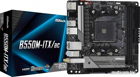Материнская плата ASRock B550M-ITX/ac