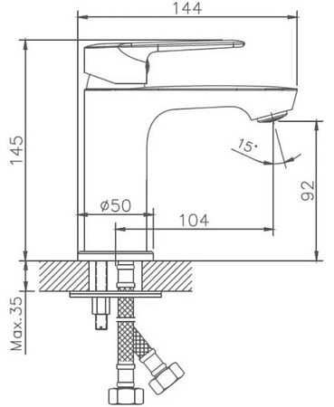 Смеситель Haiba HB10563