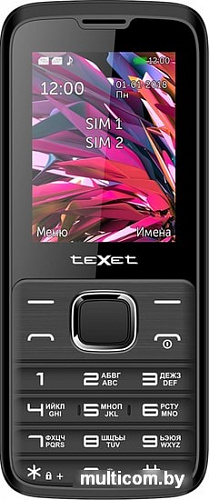 Мобильный телефон TeXet ТМ-D430 (черный)